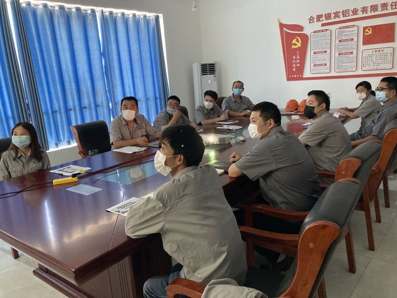 HEFEI MAX ALUMINIUM CO.,LTD linea di produzione del produttore