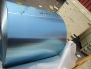 Blu, striscia di alluminio rivestita a resina epossidica dorata dell'aletta per spessore del condizionatore d'aria 0.15mm
