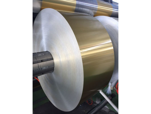 Fogli di alluminio rivestito idrofilico oro per le pinne in condizionatore d'aria