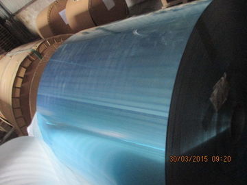 Alloy 8011, Temper H22 ,Blue Hydrophilic Aluminium Foil For  Finstock 0.115 MM With Various Width For Evaporator Coil