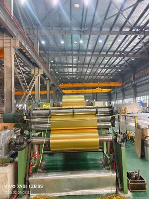 Pinne di alluminio rivestite in epoxi dorata